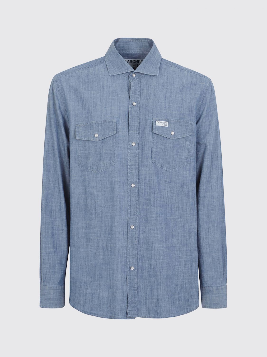 Shirt Men color Blue