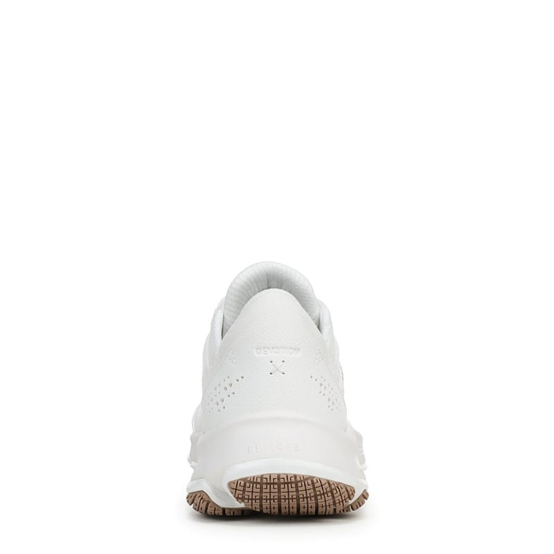 Women's Devotion Sr Walking Sneakers (White Leather/Mesh)