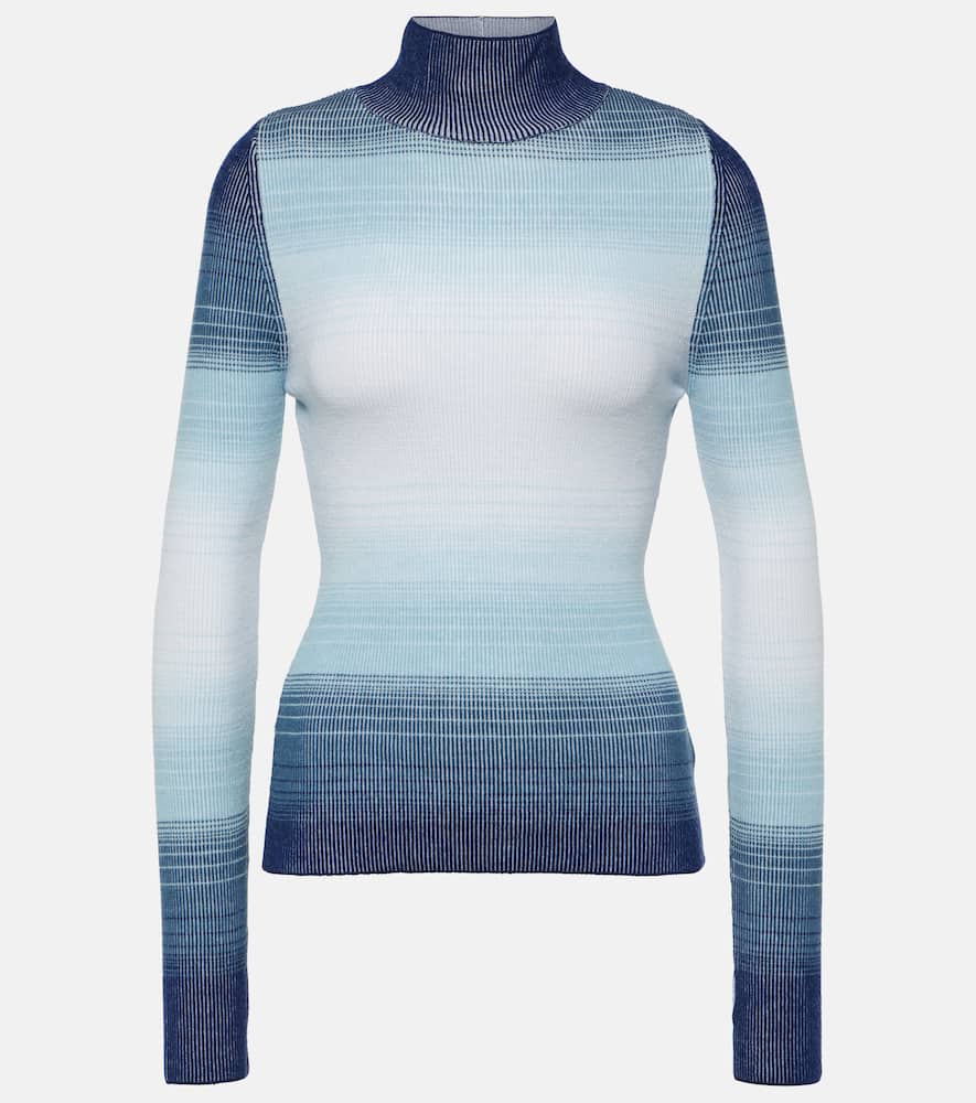 Aurora high-neck wool sweater