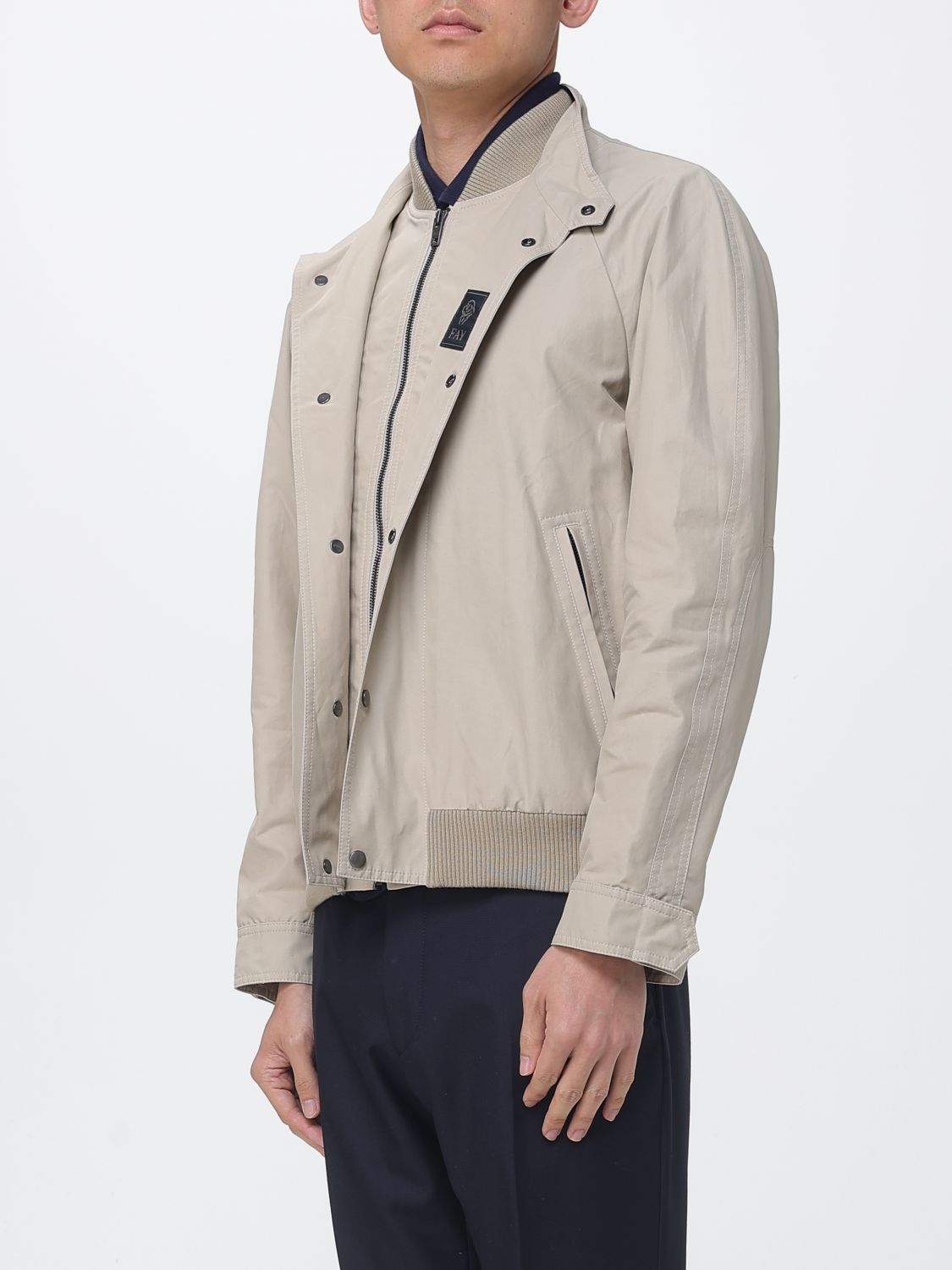 Jacket Men color Cream