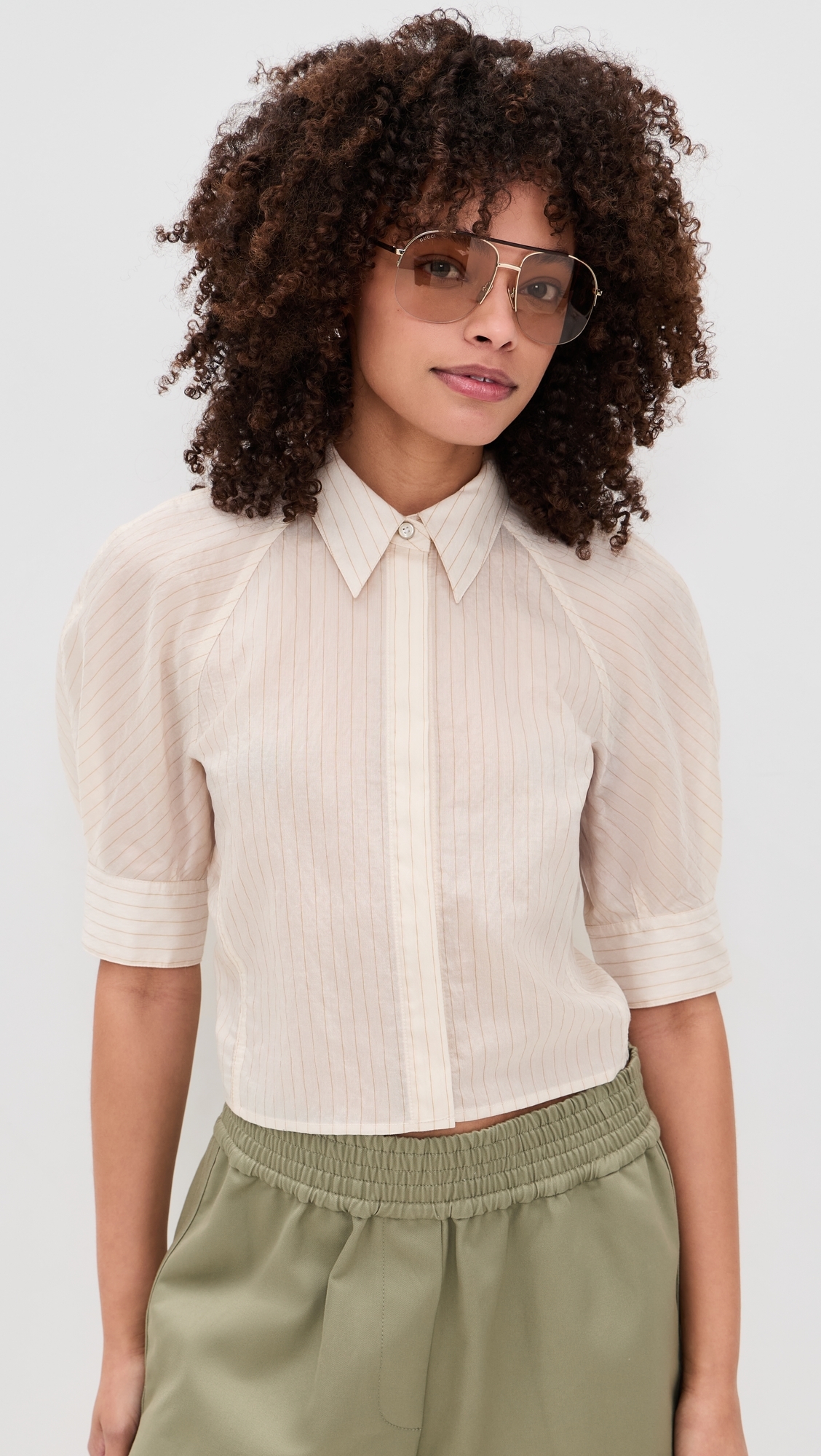 Articulated Shirt Ivory/Beige