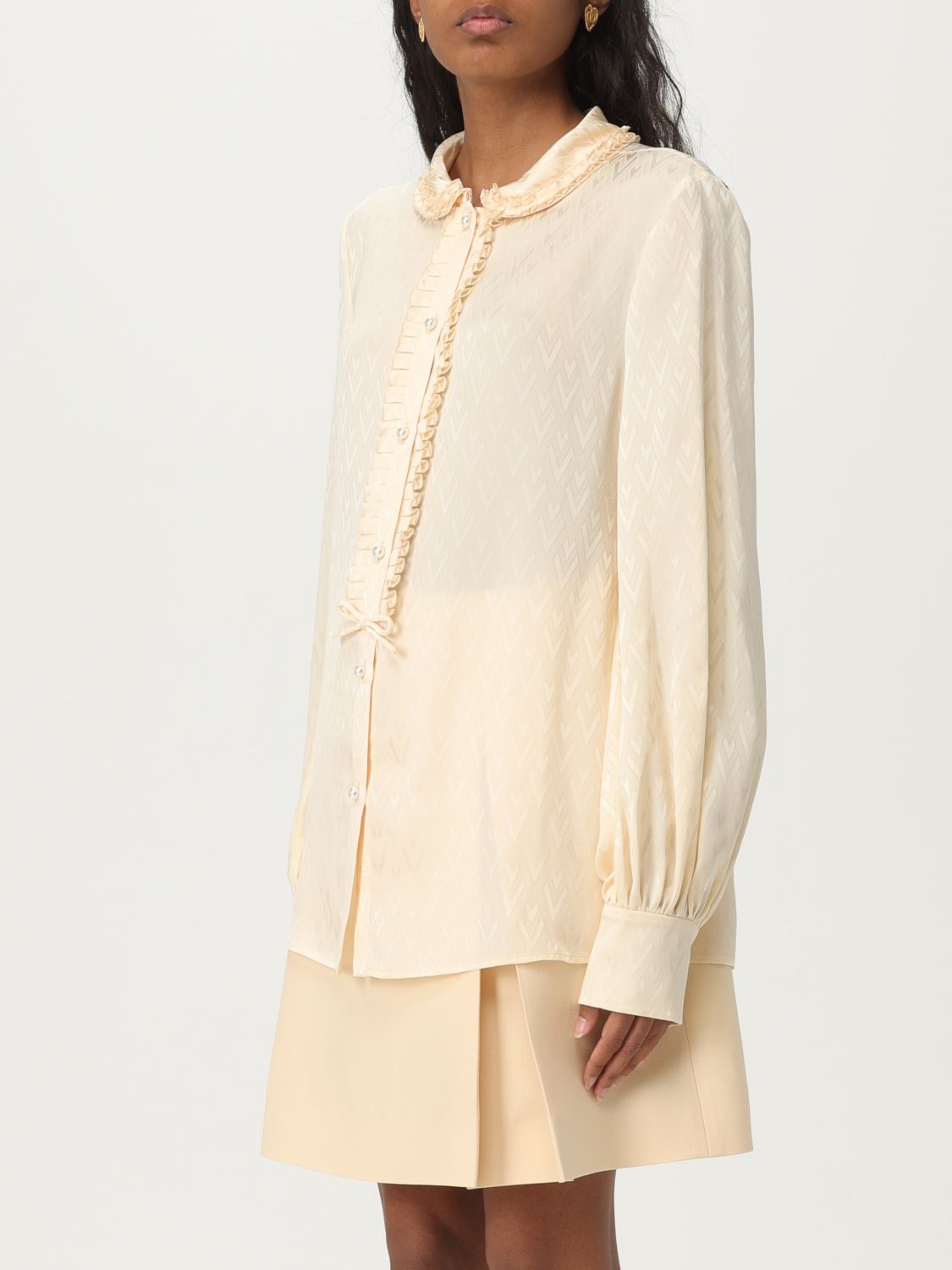 Shirt VALENTINO Woman color Beige