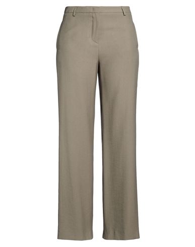 Woman Pants Sage green Size 10 Viscose, Polyester