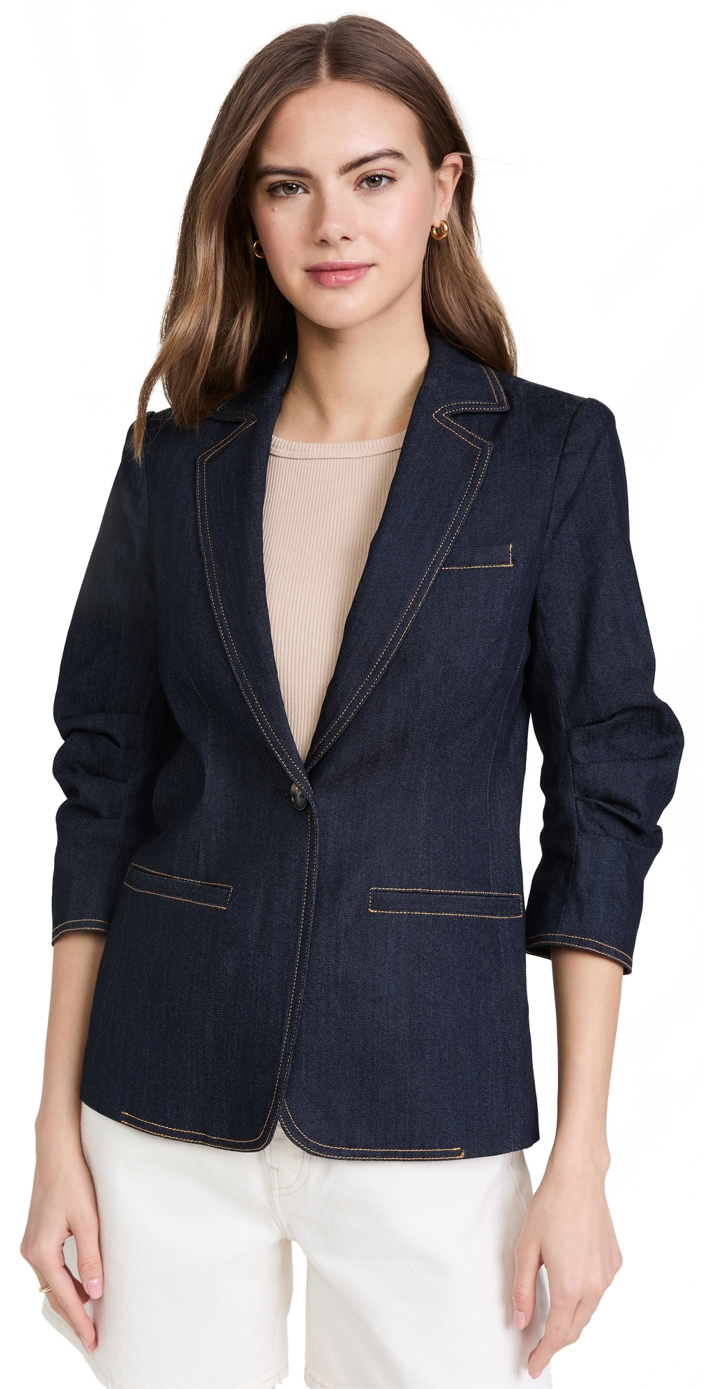 Denim Khloe Blazer Indigo