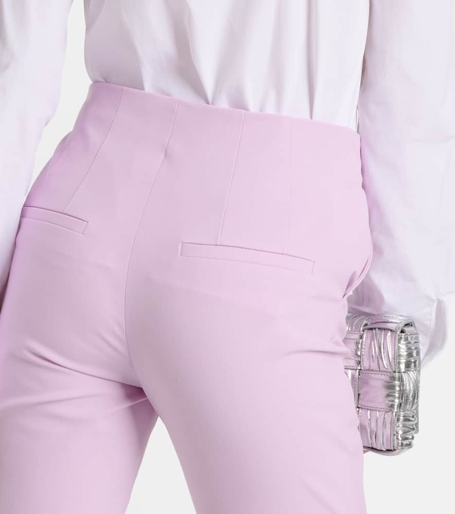 Veronica Beard Kean cropped high-rise slim pants