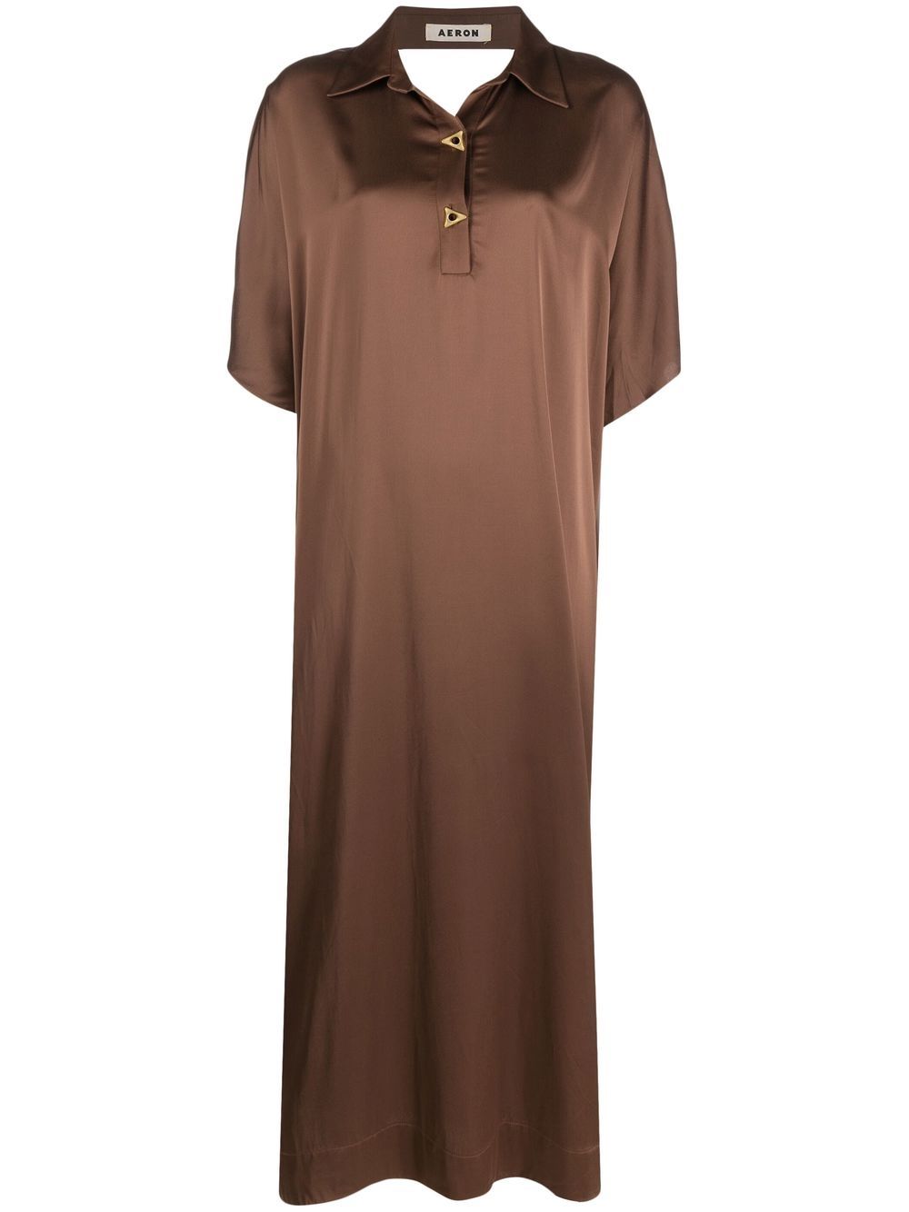 Talbot midi dress - Brown