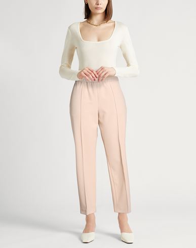 Woman Pants Blush Size 10 Polyester, Viscose, Elastane