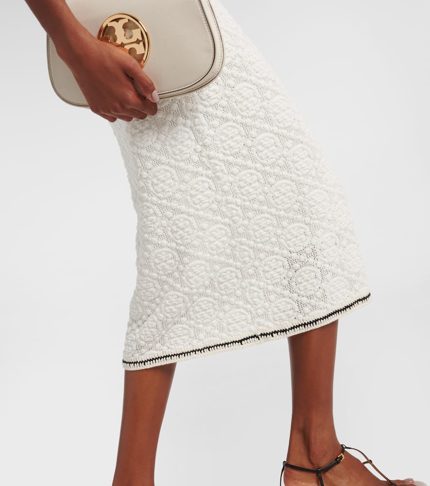 Tory Burch Belted cotton midi dress