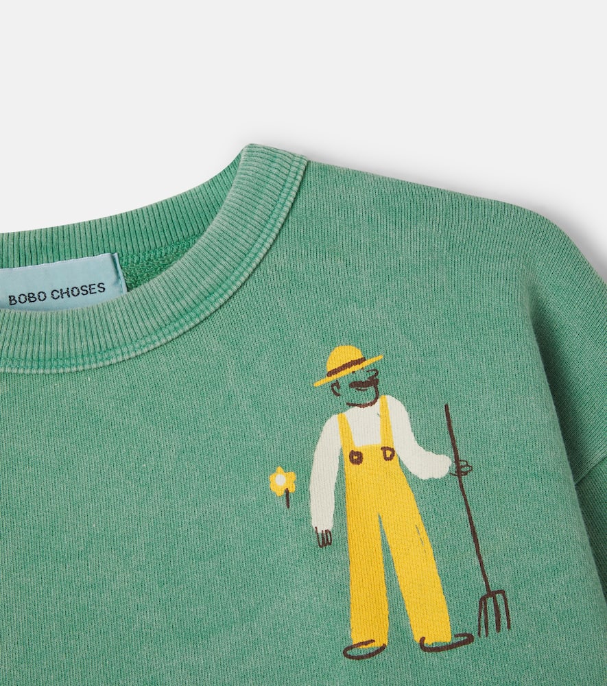 Farm Adventure cotton jersey sweatshirt