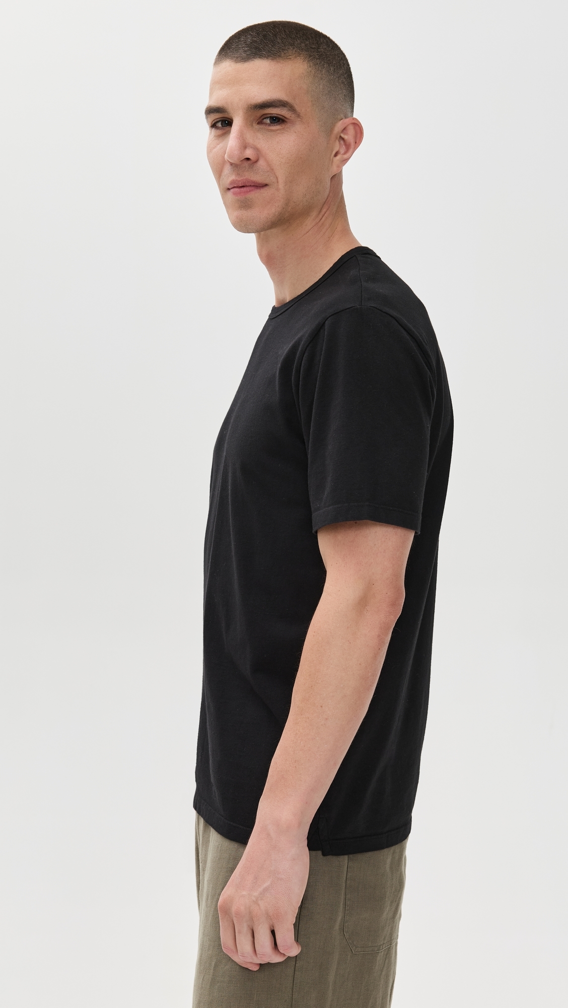 Garment Dye Short Sleeve Crew Tee True Black