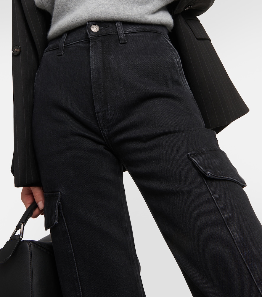 Logan Cargo cropped straight jeans