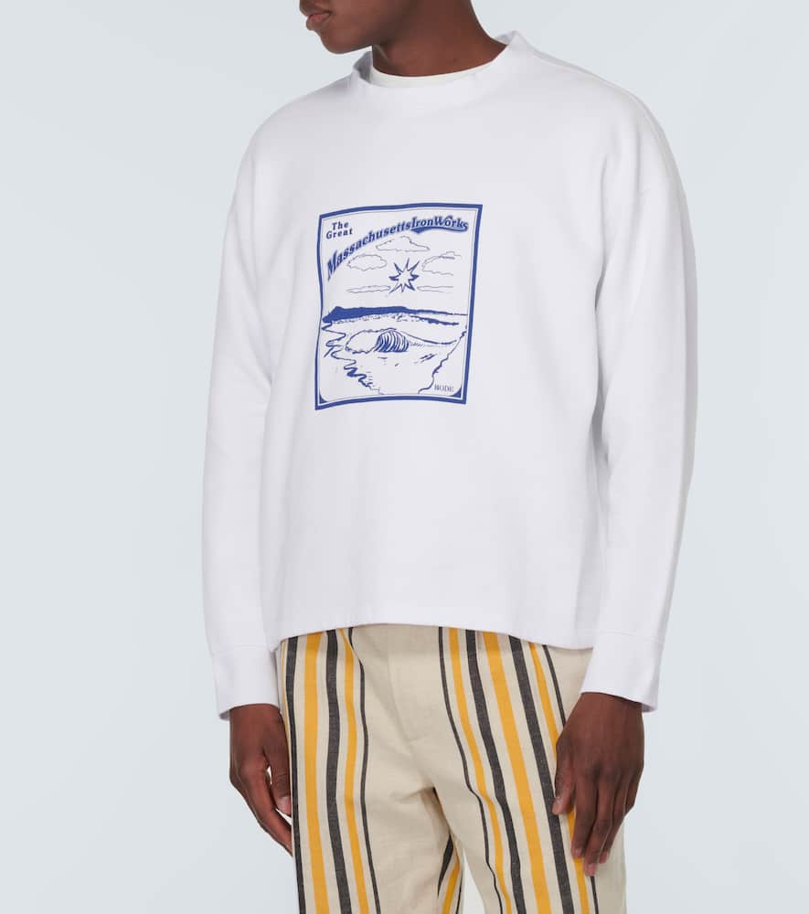 Ironworks cotton jersey sweatshirt