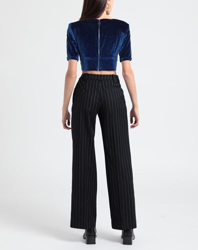 Woman Top Blue Size 4 Polyester, Elastane
