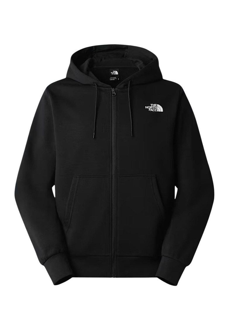 Black Logo Regular Hoodie