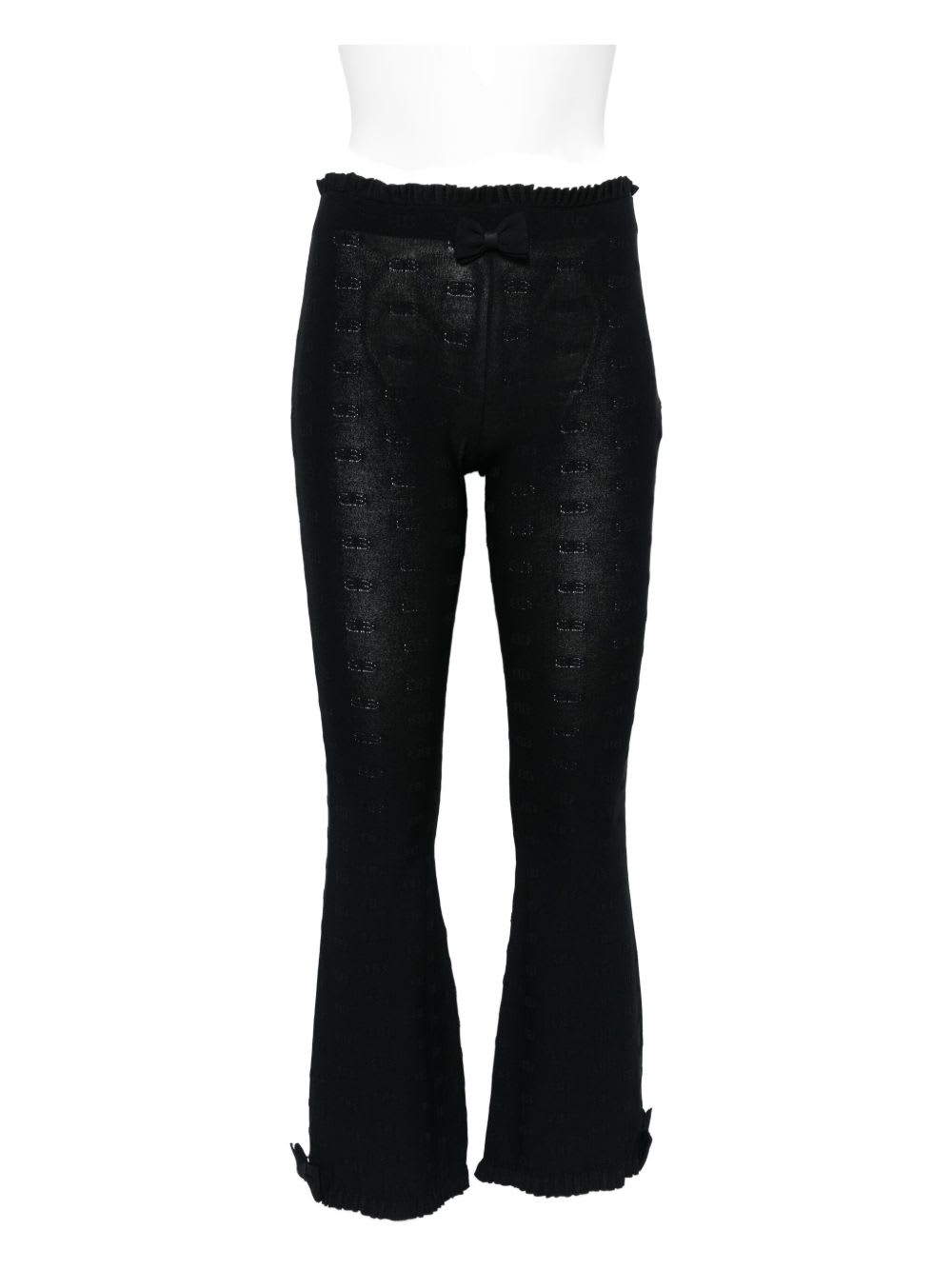 Flared Capri Trousers