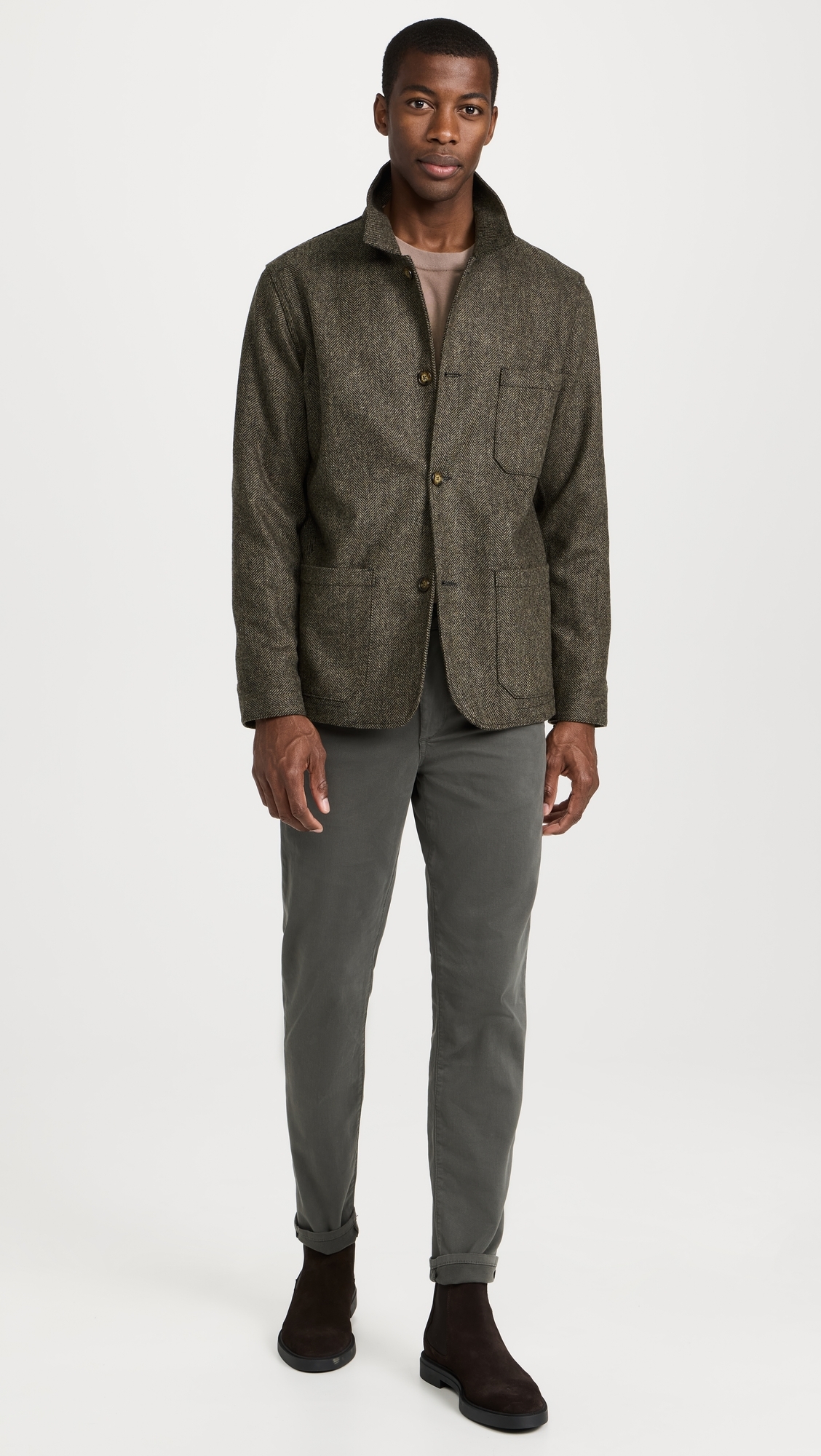 Labura Shirt Jacket Brown 