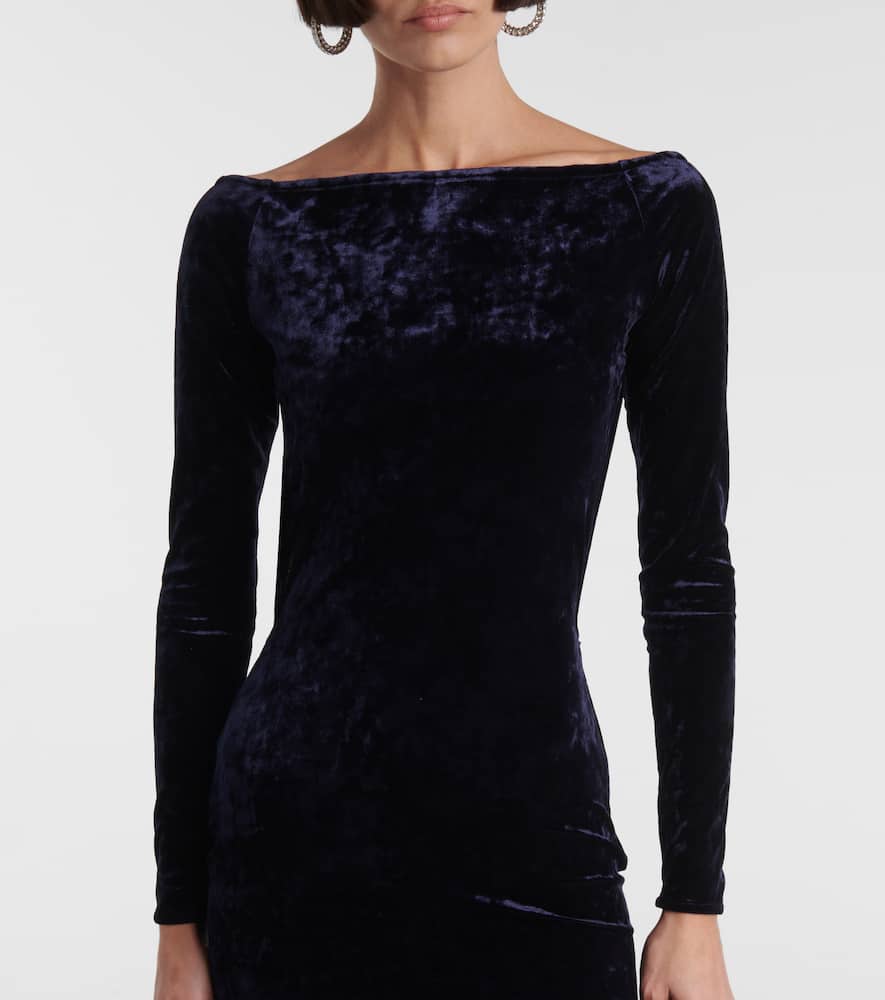 Velvet gown