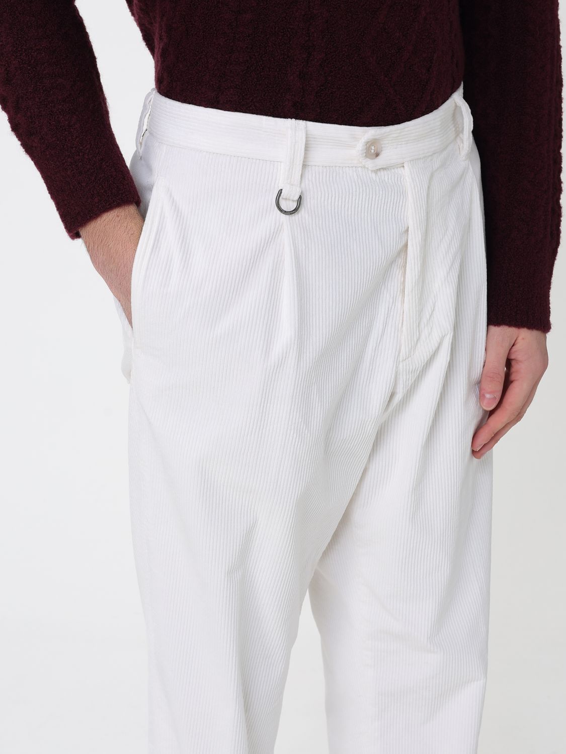 Pants Men color White