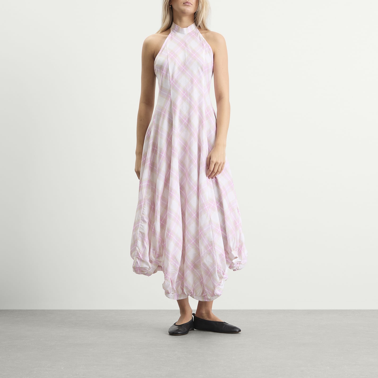 Women's Bomba Maxi Dress in Checks