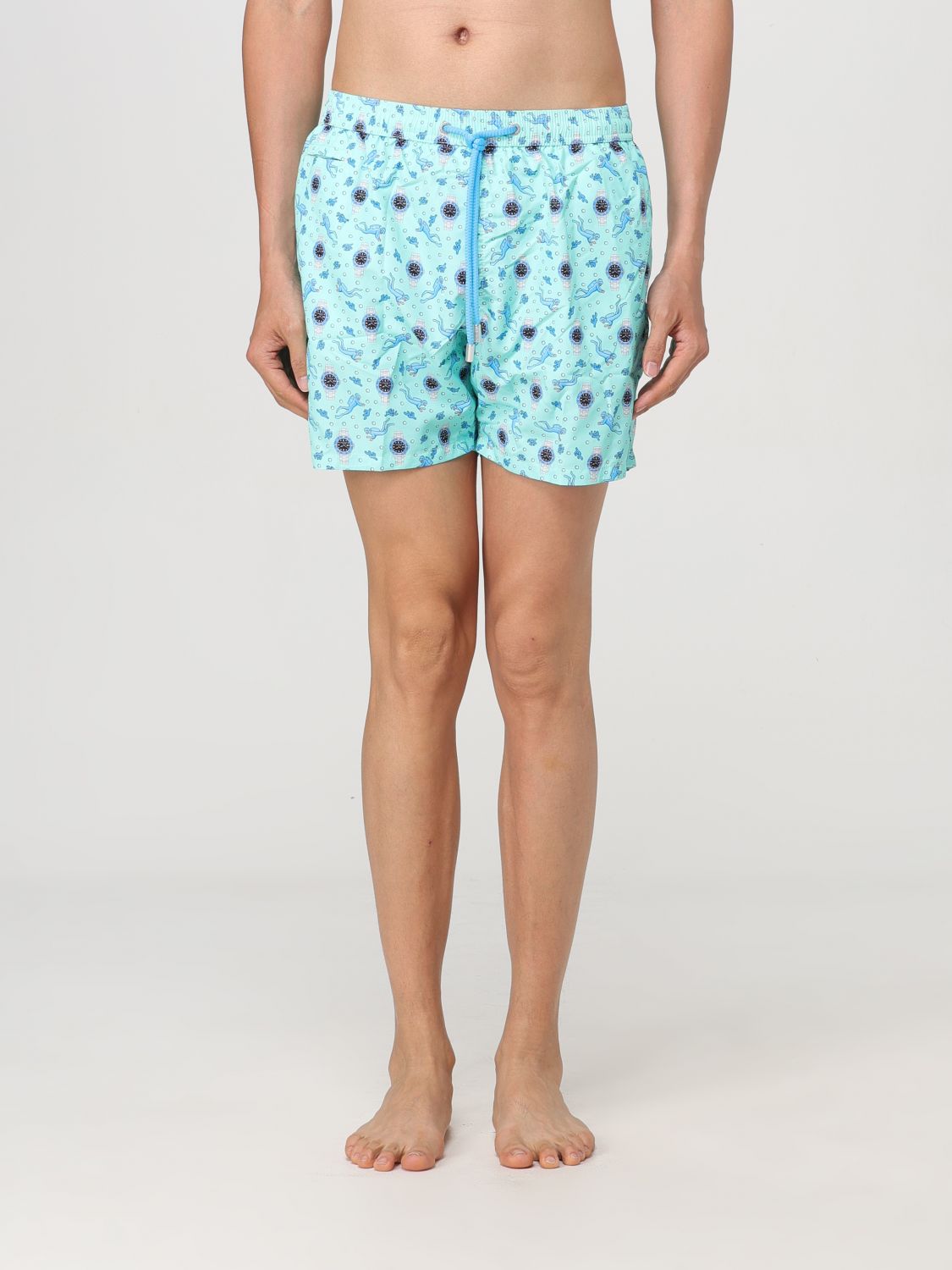 Swimsuit Men color Sky Blue