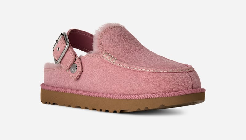 ® Women's Goldenstar Evelina Clog Sheepskin Shoes in Dusty Orchid