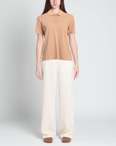 Woman Polo shirt Camel