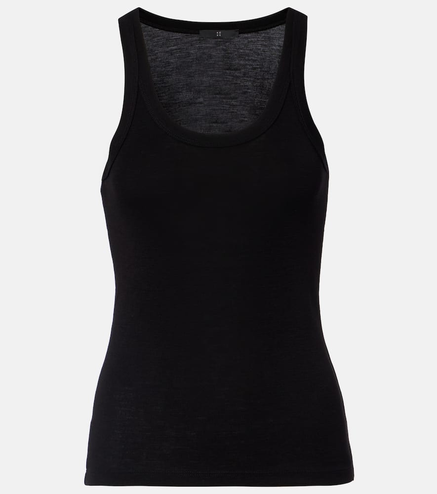 Róhe Ribbed-knit wool tank top