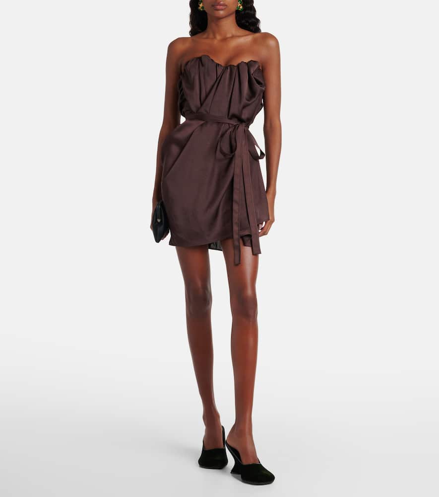 Susana draped corset dress