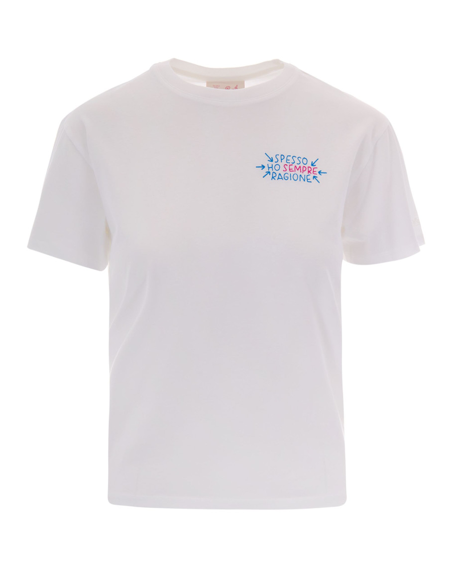 White Graphic Crew Neck T-Shirt