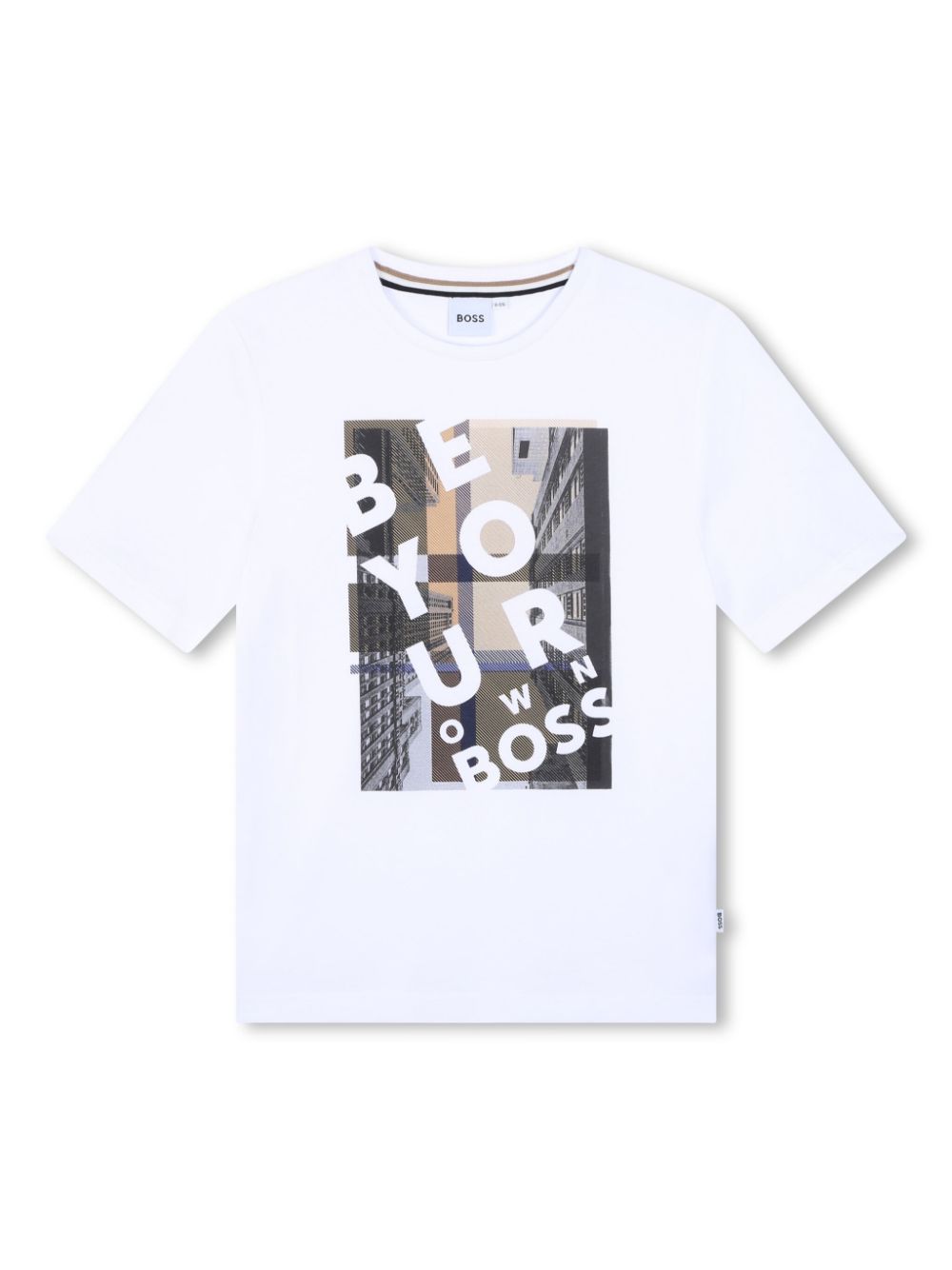 Graphic-print cotton T-shirt - White