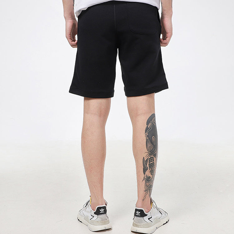 Essentials Stacked Logo Shorts 'Black'