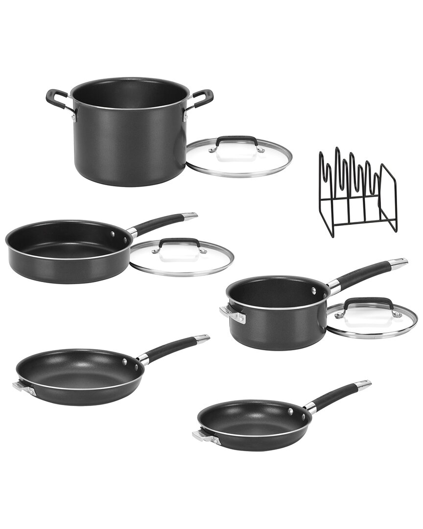 Smartnest Nonstick Aluminum Nesting Cookware 9Pc Set