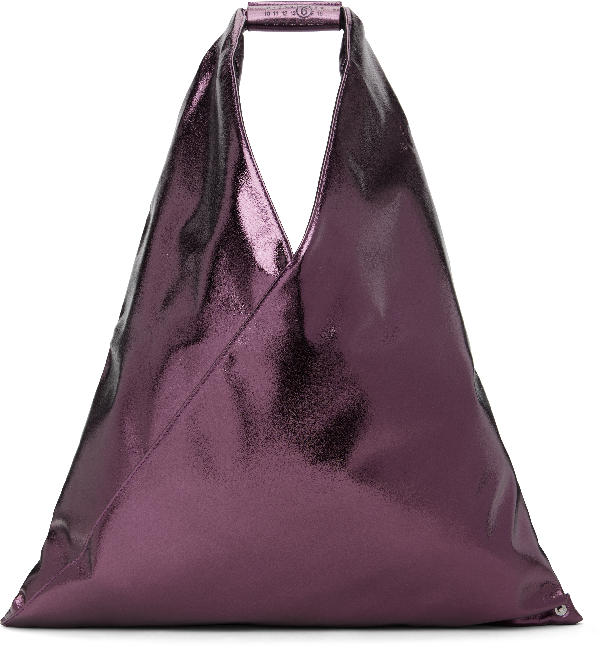 Purple Classic Triangle Tote