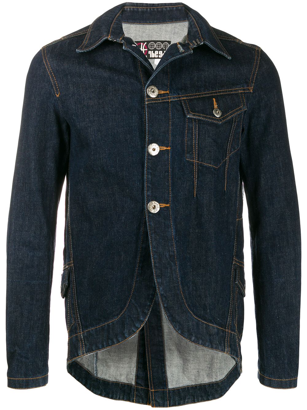 'JPG' denim jacket - Blue