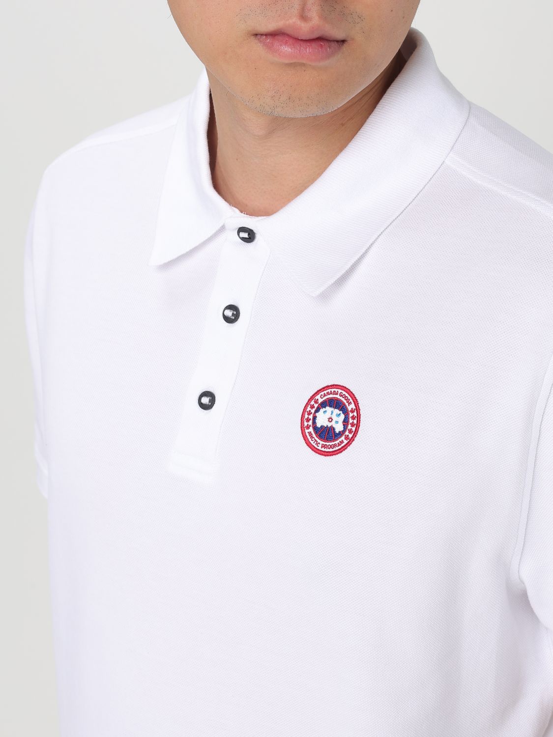 Polo Shirt Men color White
