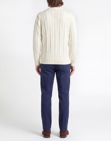Man Sweater Ivory Size XL Wool, Acrylic