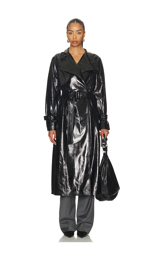 Rue Sophie Hyde Jacket in Black. L. Also in M