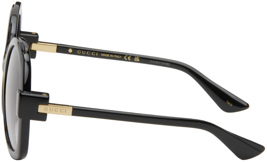 Gucci Black Oversized Sunglasses