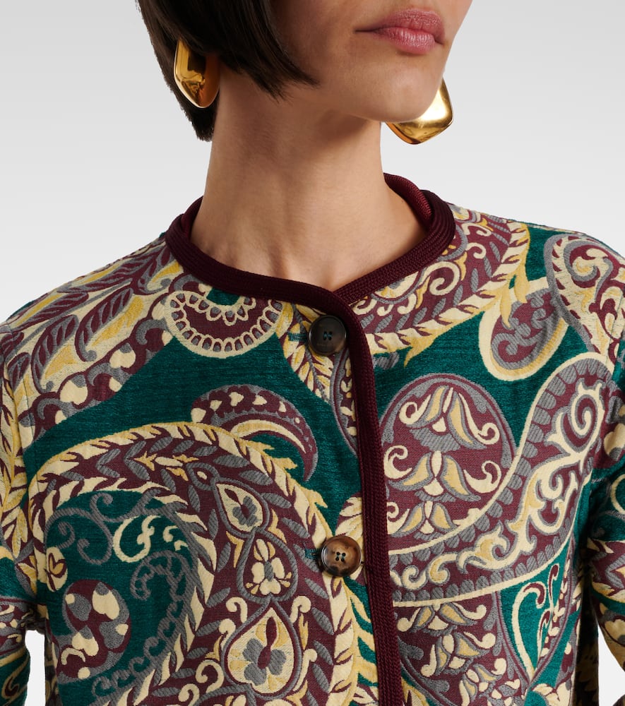 Jacquard coat