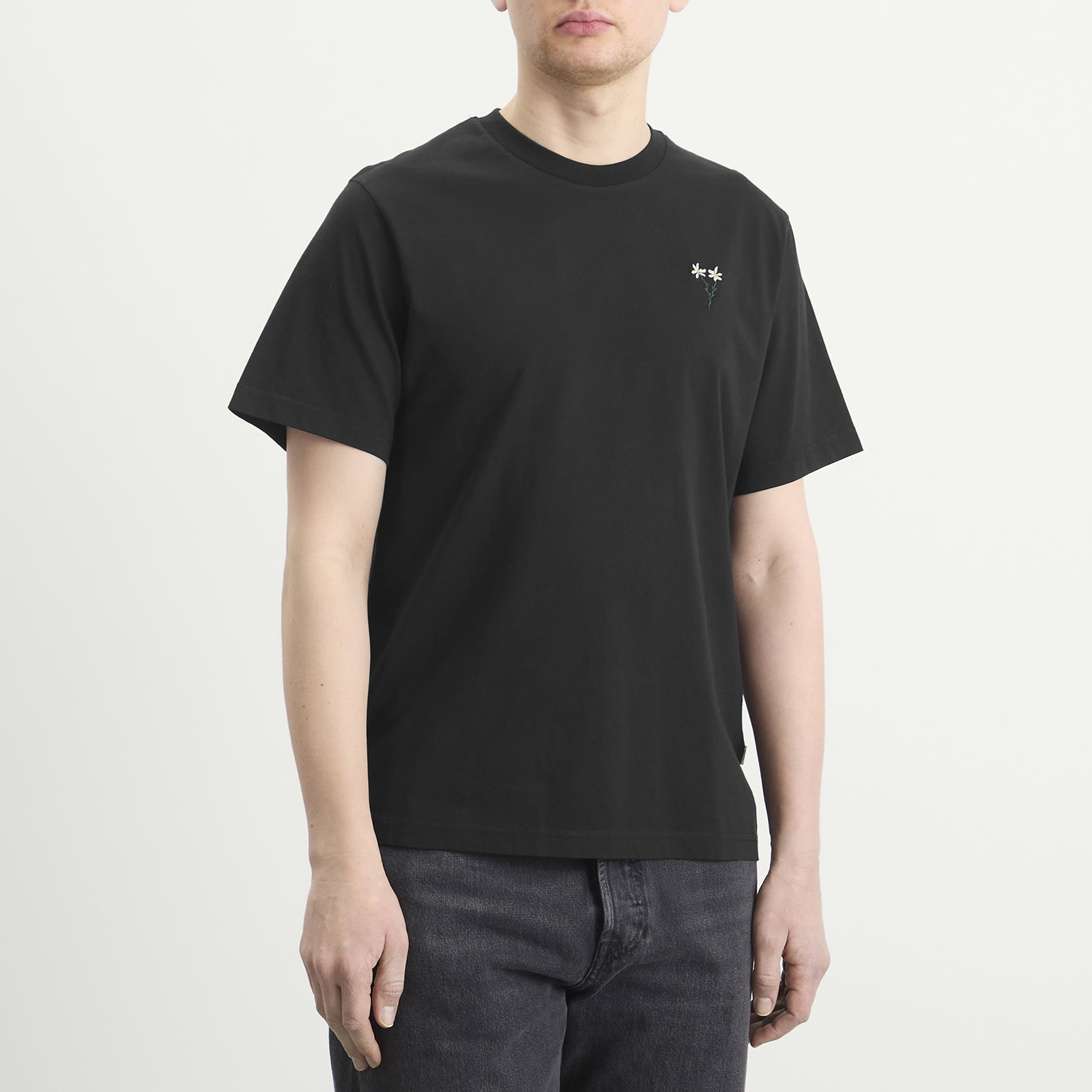 Men's Posy T-Shirt in Black