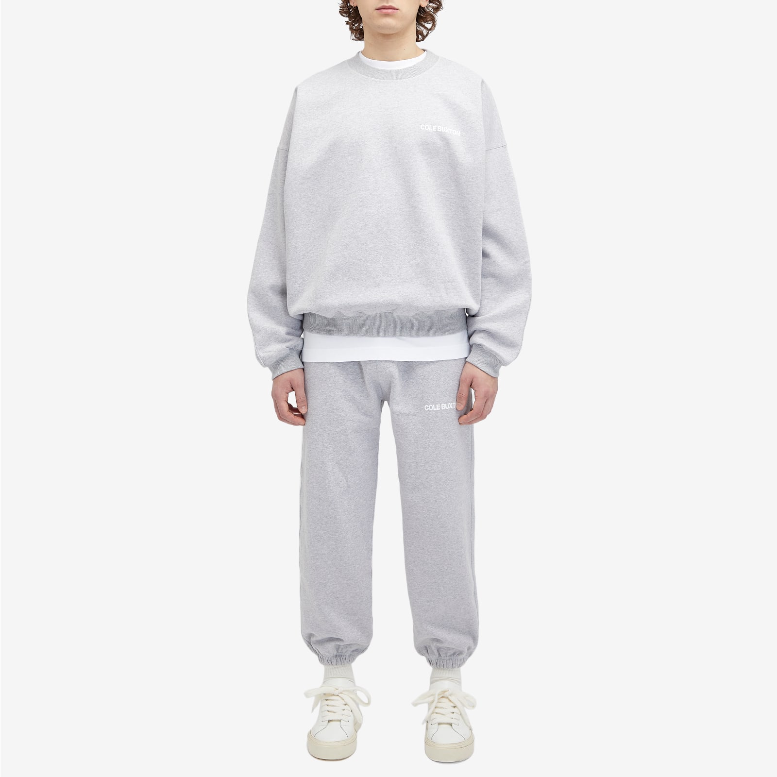 Men's Sportswear Sweat Pants in Light Grey Marl