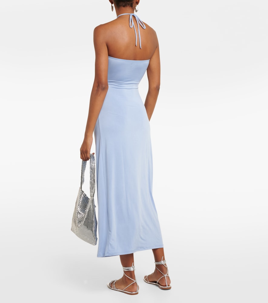 Kira ruched midi dress