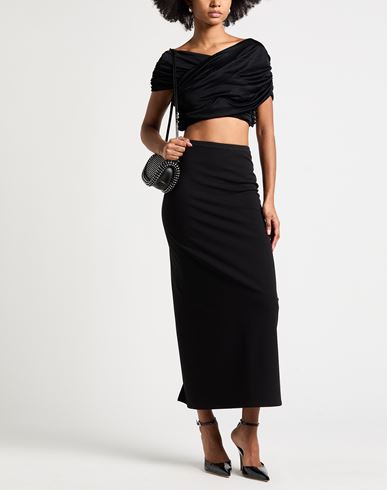 Woman Top Black Size 4 Viscose
