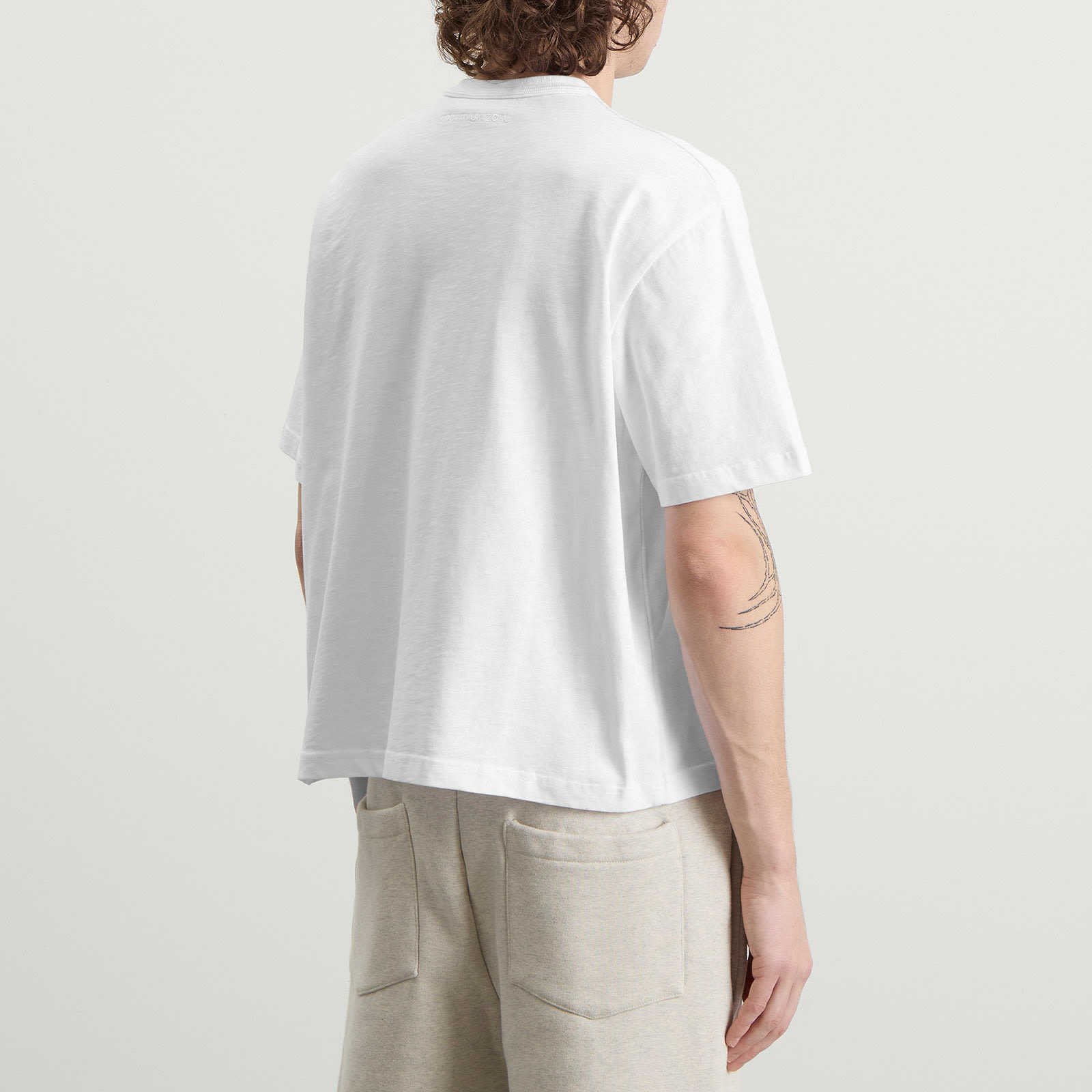 Men's 220 Gsm Slub T-Shirt White