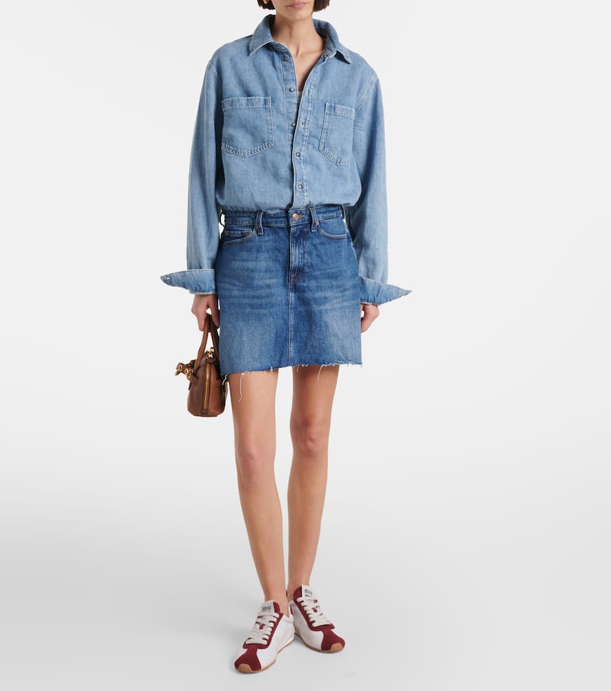 7 For All Mankind Denim minidress