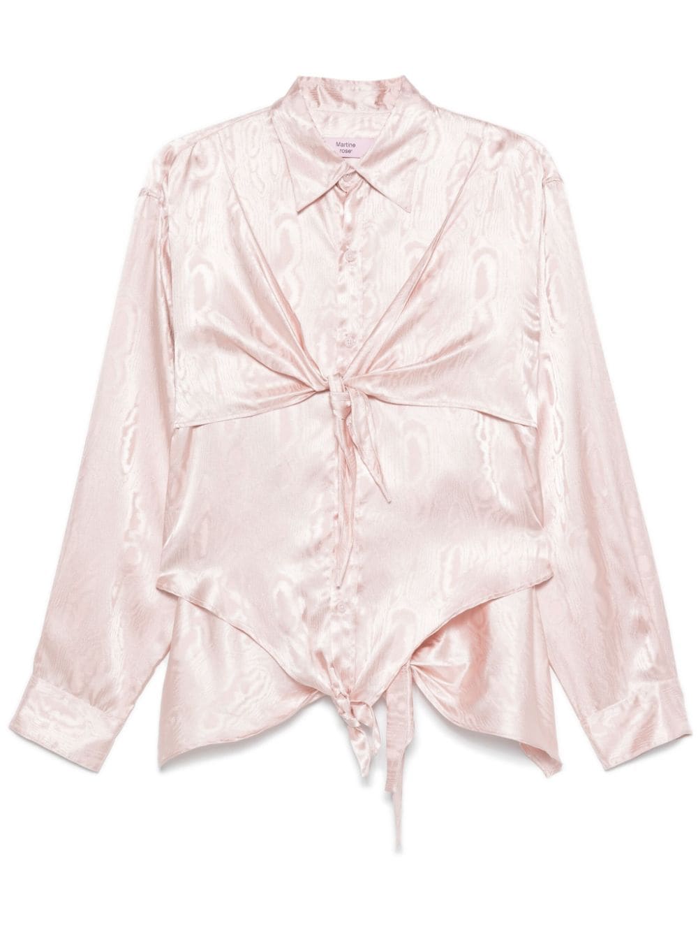 Knotted shirt - Pink