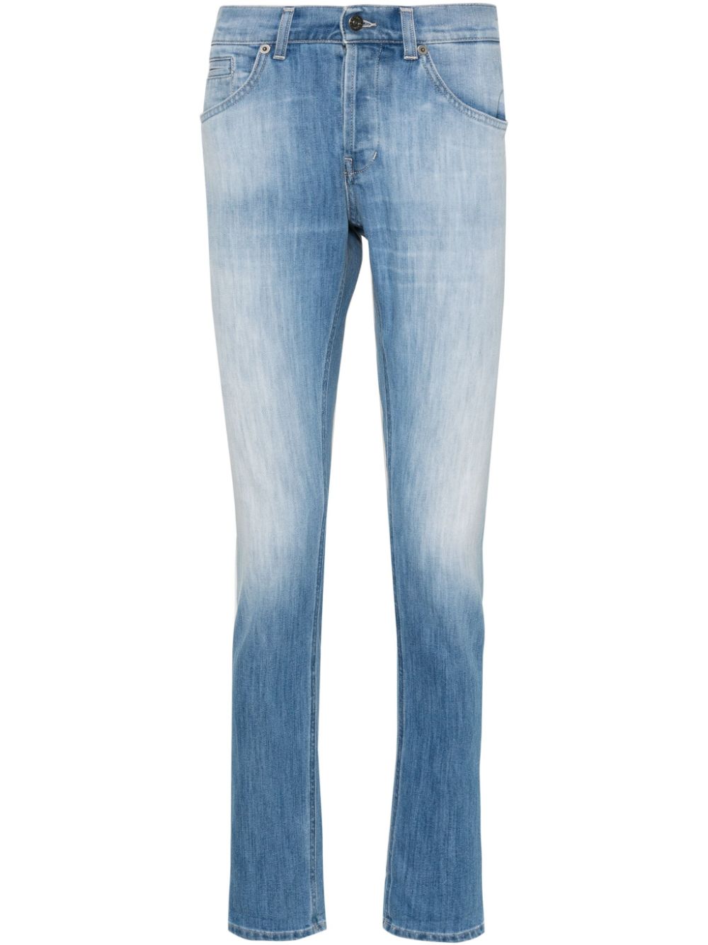 George logo-plaque jeans - Blue