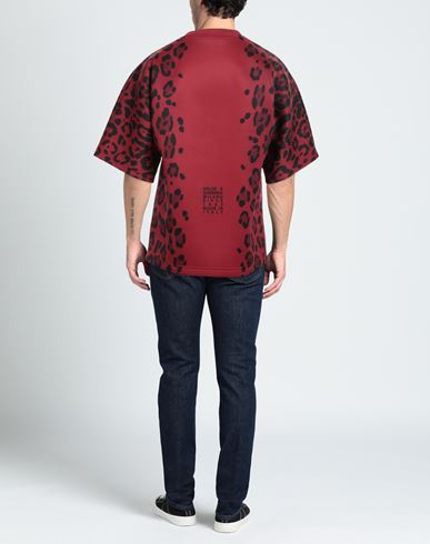 Man T-shirt Brick red
