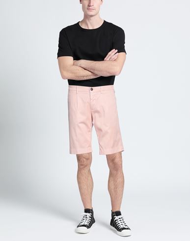 Fradi Man Shorts & Bermuda Shorts Pink Size 28 Cotton, Lyocell, Elastane