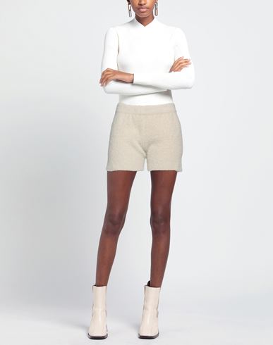 Woman Shorts & Bermuda Shorts Beige